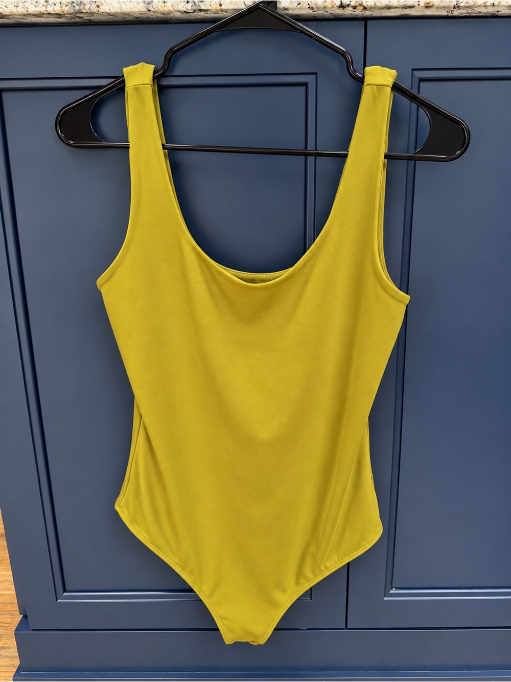 Express  Yellow Women’s One-Piece Bodysuit